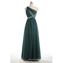 Aoliweiya New Standard Size One Straps Jade Prom Dress